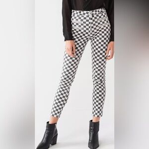 BDG Twig Skinny Checkered Jeans